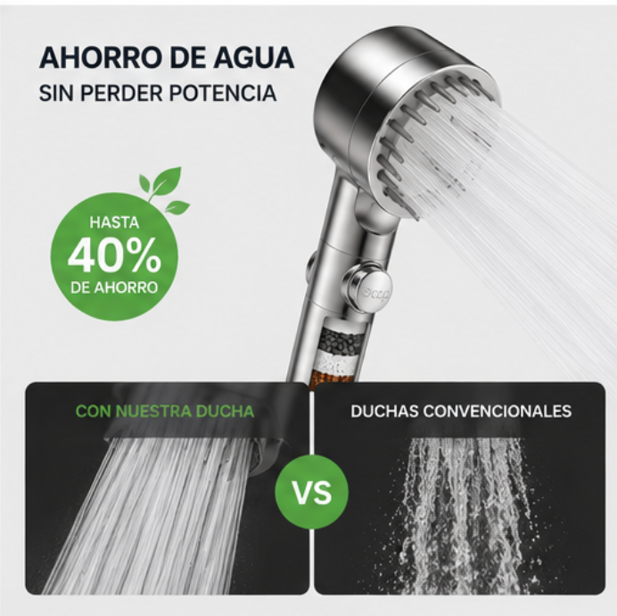 Alcachofa de Ducha HydroMax
