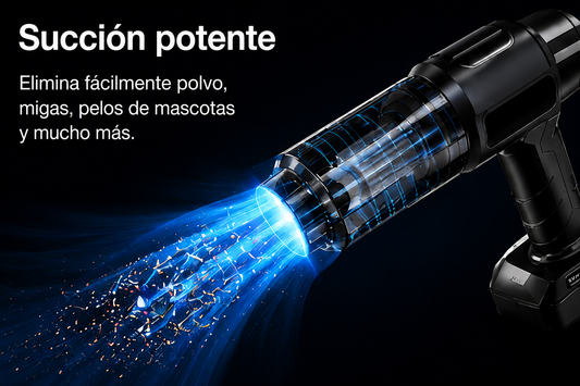 Aspiradora portátil potente 4 en 1