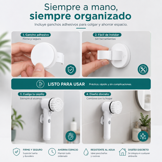 Cepillo eléctrico 4en1
